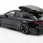 Audi RS6 C8 Avant Mythos Zwart Met Carbon Dak Azië-Editie GT Spirit 1:18