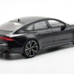 Audi RS7 C8 Sportback Mythos Zwart Azië-Editie GT Spirit 1:18
