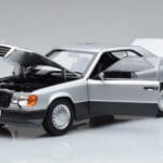 Mercedes 300 CE-24 C124 Coupé Zilver Norev 1:18