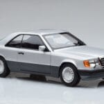 Mercedes 300 CE-24 C124 Coupé Zilver Norev 1:18