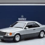 Mercedes 300 CE-24 C124 Coupé Zilver Norev 1:18