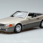 Mercedes 500 SL R129 Rookzilver Norev 1:18
