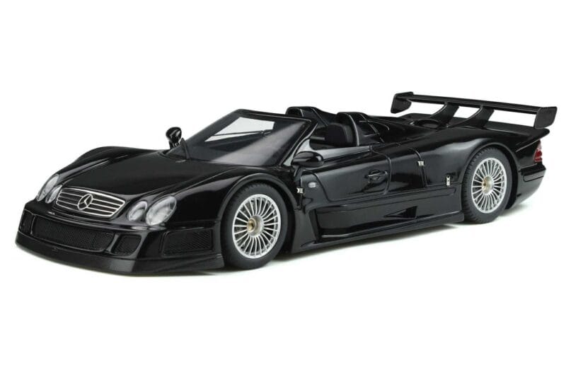Mercedes CLK GTR Roadster Zwart GT Spirit 1:18