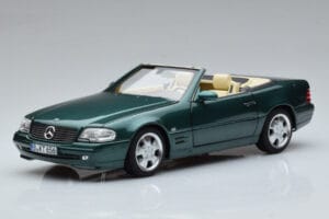 Mercedes SL500 R129 Groen Metallic Norev 1:18