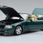 Mercedes SL500 R129 Groen Metallic Norev 1:18