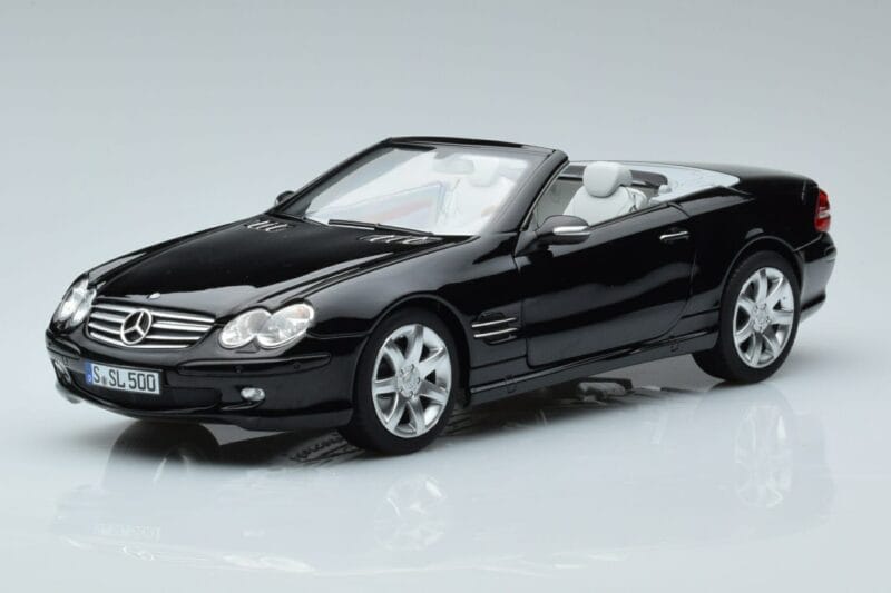 Mercedes SL500 R230 Zwart Norev 1:18