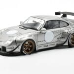 Porsche 911 993 RWB Silver Phantom Azië-Editie GT Spirit 1:18