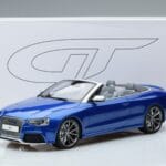 Audi Audi RS5 B8 Cabriolet Blauw GT Spirit 1:18 1:18 Hars