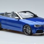 Audi Audi RS5 B8 Cabriolet Blauw GT Spirit 1:18 1:18 Hars