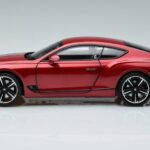 Bentley Bentley Continental GT Candy Rood Norev 1:18 1:18 Metaal
