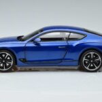 Bentley Bentley Continental GT Coupé Sequin Blauw Norev 1:18 1:18 Metaal