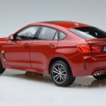 BMW BMW X6M F86 SUV Rood Norev 1:18 1:18 Metaal