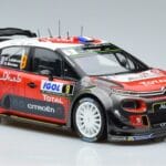 Citroen Citroen C3 WRC #9 S. Lefebvre / G. Moreau Tour de Corse 2017 Norev 1:18 1:18 Metaal
