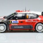 Citroen Citroen C3 WRC #9 S. Lefebvre / G. Moreau Tour de Corse 2017 Norev 1:18 1:18 Metaal