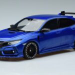 Honda Honda Civic FK8 Type R Hatchback Mugen Blauw Otto 1:18 1:18 Hars