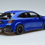 Honda Honda Civic FK8 Type R Hatchback Mugen Blauw Otto 1:18 1:18 Hars
