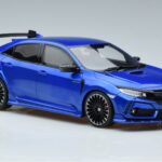 Honda Honda Civic FK8 Type R Hatchback Mugen Blauw Otto 1:18 1:18 Hars