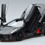 Jaguar Jaguar C-X75 Coupé Zwart Almost Real 1:18 1:18 Metaal