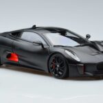 Jaguar Jaguar C-X75 Coupé Zwart Almost Real 1:18 1:18 Metaal