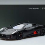 Jaguar Jaguar C-X75 Coupé Zwart Almost Real 1:18 1:18 Metaal