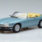Jaguar Jaguar XJS V12 Cabriolet Lichtblauw Metallic Norev 1:18 1:18 Metaal
