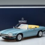 Jaguar Jaguar XJS V12 Cabriolet Lichtblauw Metallic Norev 1:18 1:18 Metaal