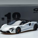 McLaren McLaren Artura Coupé Zilver GT Spirit 1:18 1:18 Hars