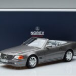 Mercedes Mercedes 500 SL R129 Grijs Metallic Norev 1:18 1:18 Metaal