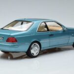 Mercedes Mercedes CL600 C140 Blauw Metallic Norev 1:18 1:18 Metaal