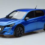 Peugeot Peugeot 208 GT Line Blauw Otto 1:18 1:18 Hars