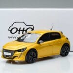 Peugeot Peugeot 208 GT Line Geel Otto 1:18 1:18 Hars