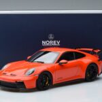 Porsche Porsche 911 992 GT3 Coupe Oranje Norev 1:18 1:18 Metaal