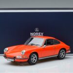Porsche Porsche 911 2.0 E Oranje Norev 1:18 1:18 Metaal