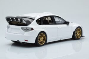 Subaru Impreza WRX STI R205 Met Aangepaste Onderdelen Wit Otto 1:18 OT1037 Hars — afbeelding 2 van 6