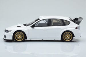 Subaru Impreza WRX STI R205 Met Aangepaste Onderdelen Wit Otto 1:18 OT1037 Hars — afbeelding 3 van 6