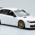 Subaru Impreza WRX STI R205 Met Aangepaste Onderdelen Wit Otto 1:18 - image 4 of 6