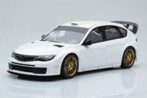 Subaru Impreza WRX STI R205 Met Aangepaste Onderdelen Wit Otto 1:18 OT1037