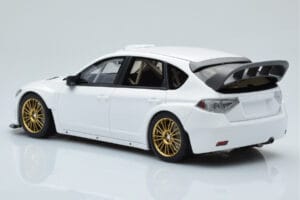 Subaru Impreza WRX STI R205 Met Aangepaste Onderdelen Wit Otto 1:18 OT1037 Hars — afbeelding 5 van 6