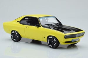 Opel Manta GSE Elektromod Geel Otto 1:18 OT434 Hars — afbeelding 4 van 6