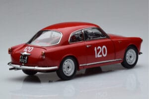 Alfa Romeo Giulietta SV #120 Mille Miglia 1956 Kyosho 1:18 08957A Metaal — afbeelding 3 van 9