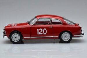 Alfa Romeo Giulietta SV #120 Mille Miglia 1956 Kyosho 1:18 08957A Metaal — afbeelding 4 van 9