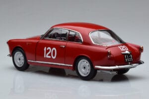 Alfa Romeo Giulietta SV #120 Mille Miglia 1956 Kyosho 1:18 08957A Metaal — afbeelding 6 van 9