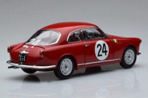 Alfa Romeo Giulietta SV #24 Targa Florio 1958 Kyosho 1:18 08957B Metaal — afbeelding 3 van 9