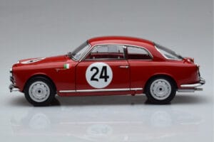 Alfa Romeo Giulietta SV #24 Targa Florio 1958 Kyosho 1:18 08957B Metaal — afbeelding 4 van 9