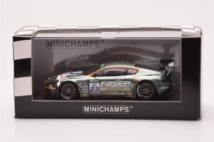 Aston Martin DBRS9 BMS Scuderia Italia #23 Zani / Mugelli FIA GT3 European Championship Spa 2006 Minichamps 1:43 400061323 Me — afbeelding 4 van 4