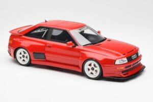 Audi 80 B4 Coupe Prior Design RS2 Rood Otto 1:18 OT1068 Hars — afbeelding 4 van 6