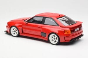 Audi 80 B4 Coupe Prior Design RS2 Rood Otto 1:18 OT1068 Hars — afbeelding 5 van 6