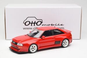 Audi 80 B4 Coupe Prior Design RS2 Rood Otto 1:18 OT1068 Hars — afbeelding 6 van 6