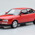 Audi 80 B4 Quattro Competition Laser Rood Otto 1:18