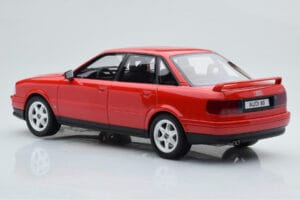 Audi 80 B4 Quattro Competition Laser Rood Otto 1:18 OT355 Hars — afbeelding 5 van 6